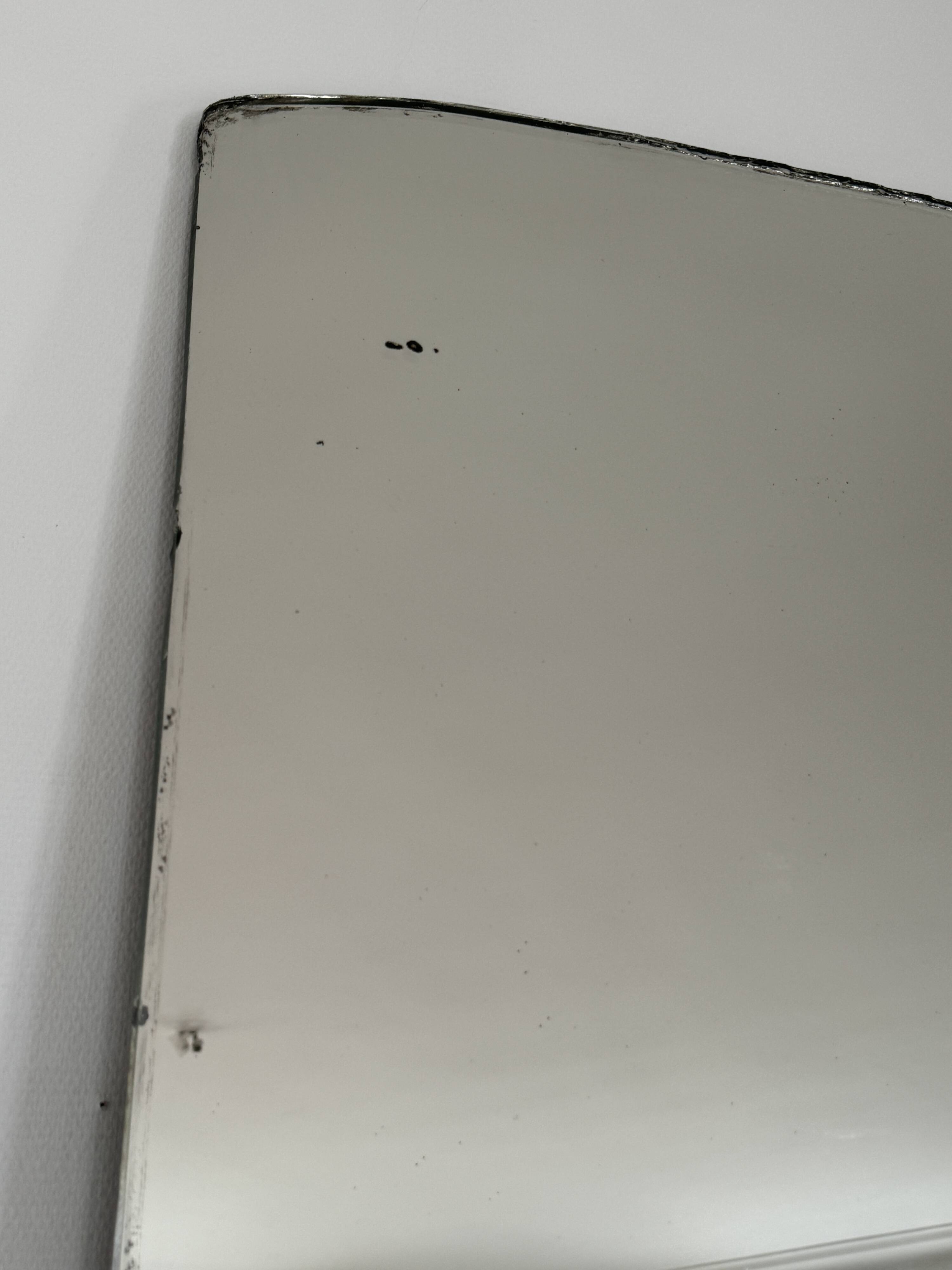 Large vintage Scandinavian mirror