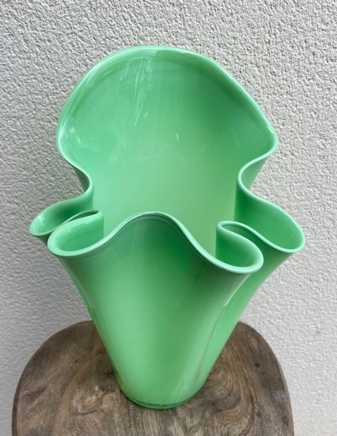 Murano handkerchief vase