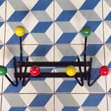 Vintage coat rack 6 balls