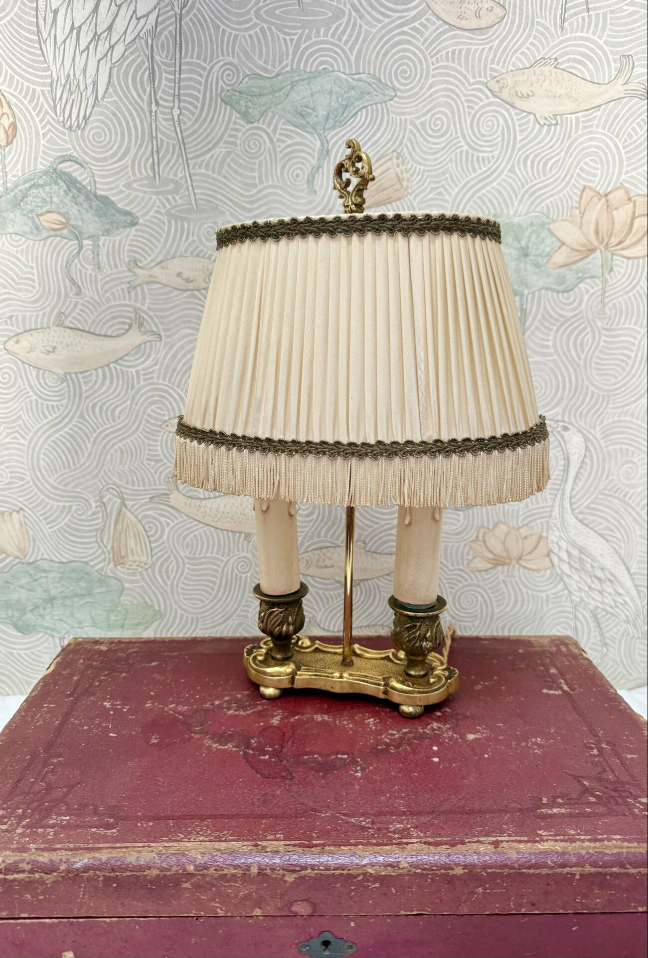 Lampe bouillotte ancienne style Empire