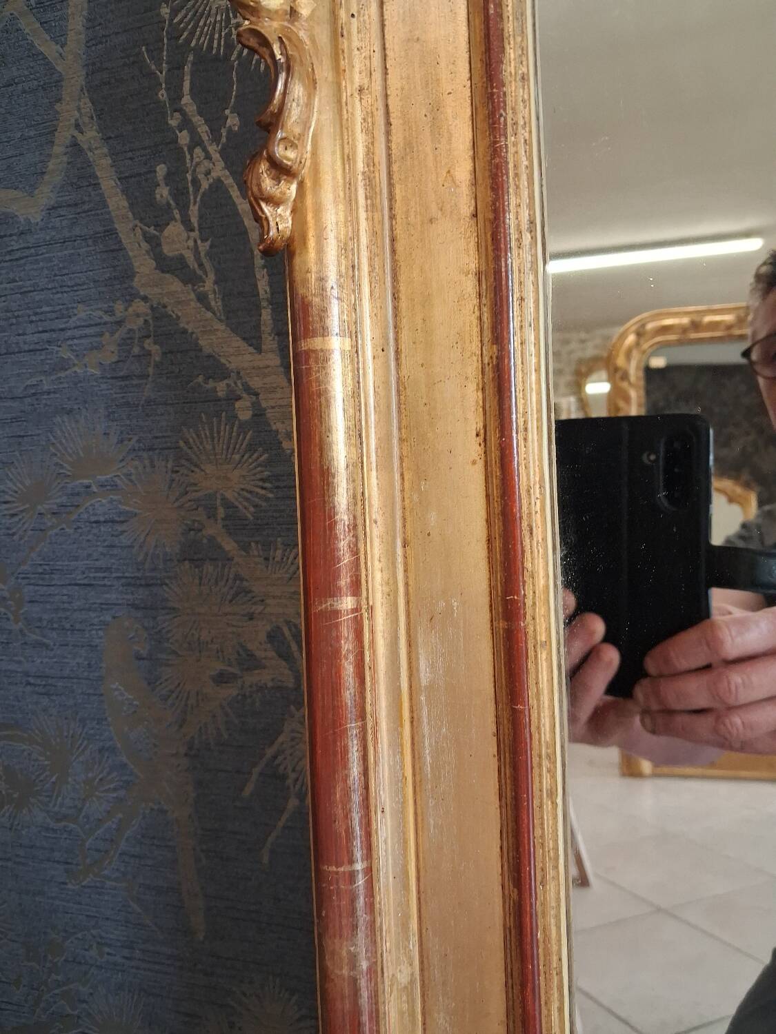 Napoleon III mirror 184x118