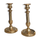 Brass candlesticks