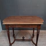 Walnut burreau table in 1900