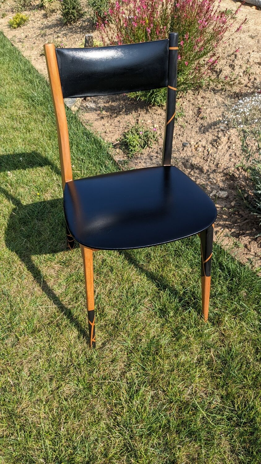 Vintage Scandinavian chair upgraded