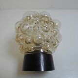 Vintage glass sconce 70s