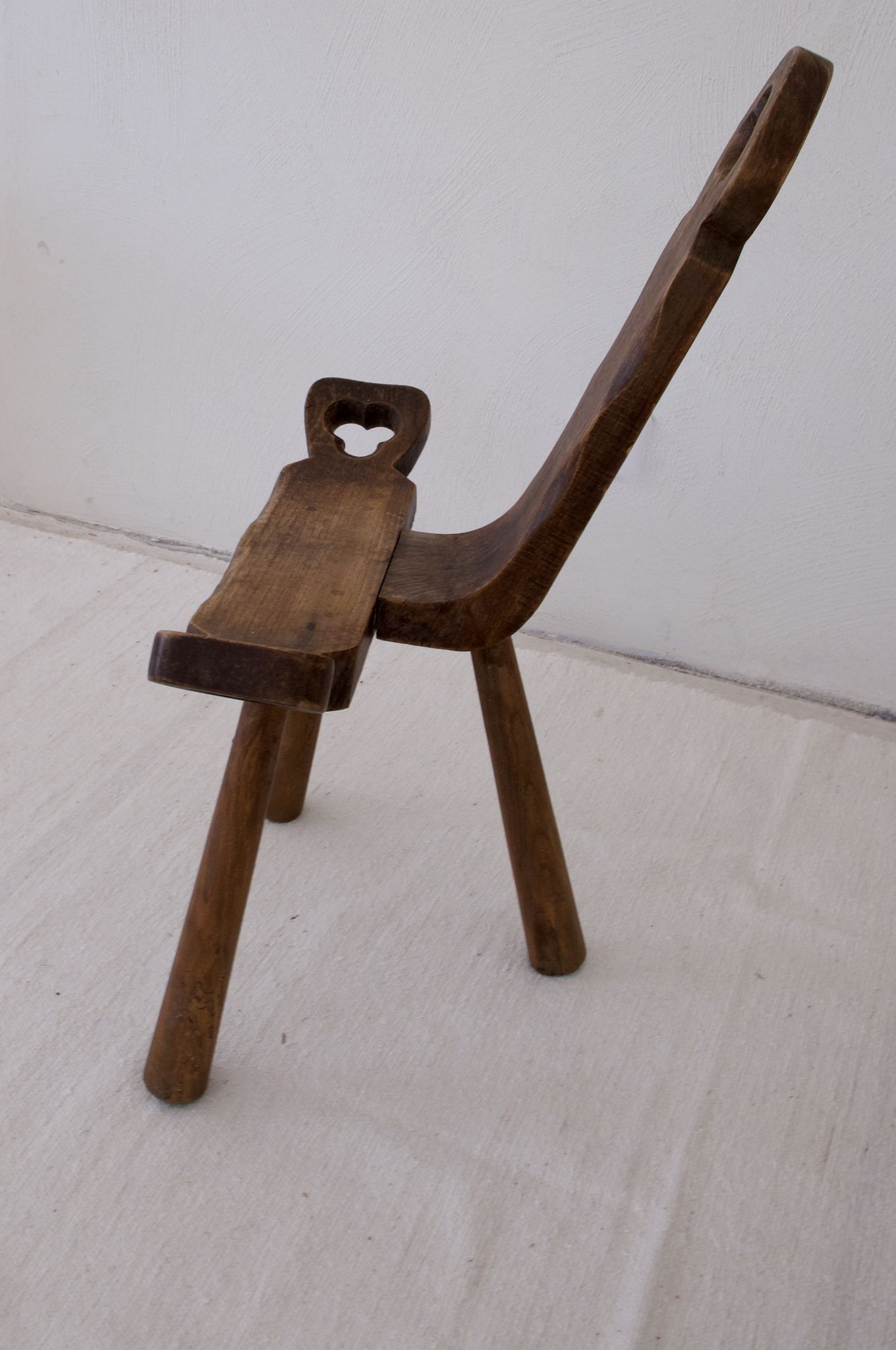 Pair of brutalist stools