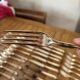 Franor 48-piece silver-plated cutlery set