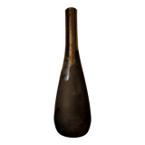 Long black contemporary vase