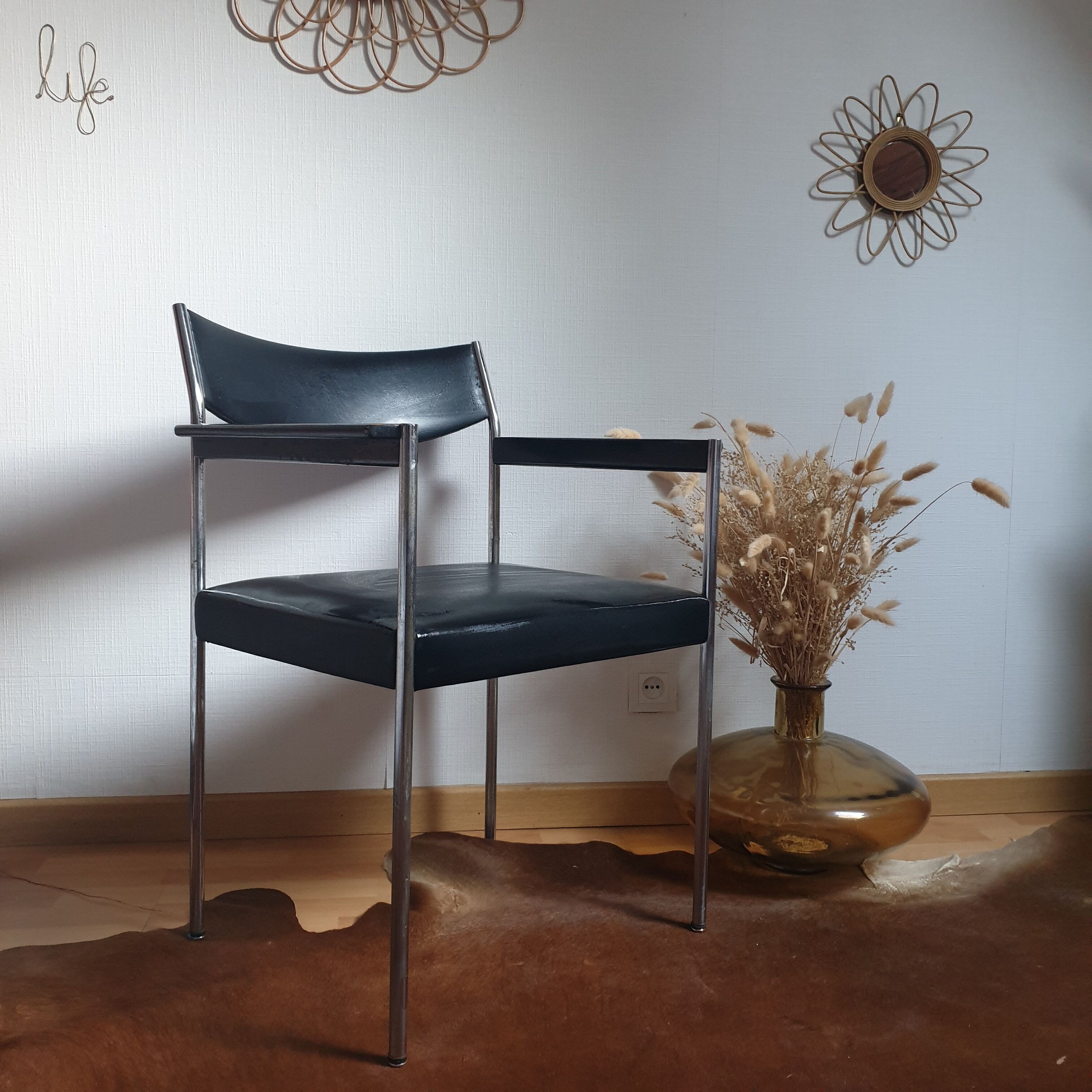 Fauteuil Edelf Bandixen vintage