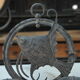 Paire d’appliques en métal sculpté signées RG