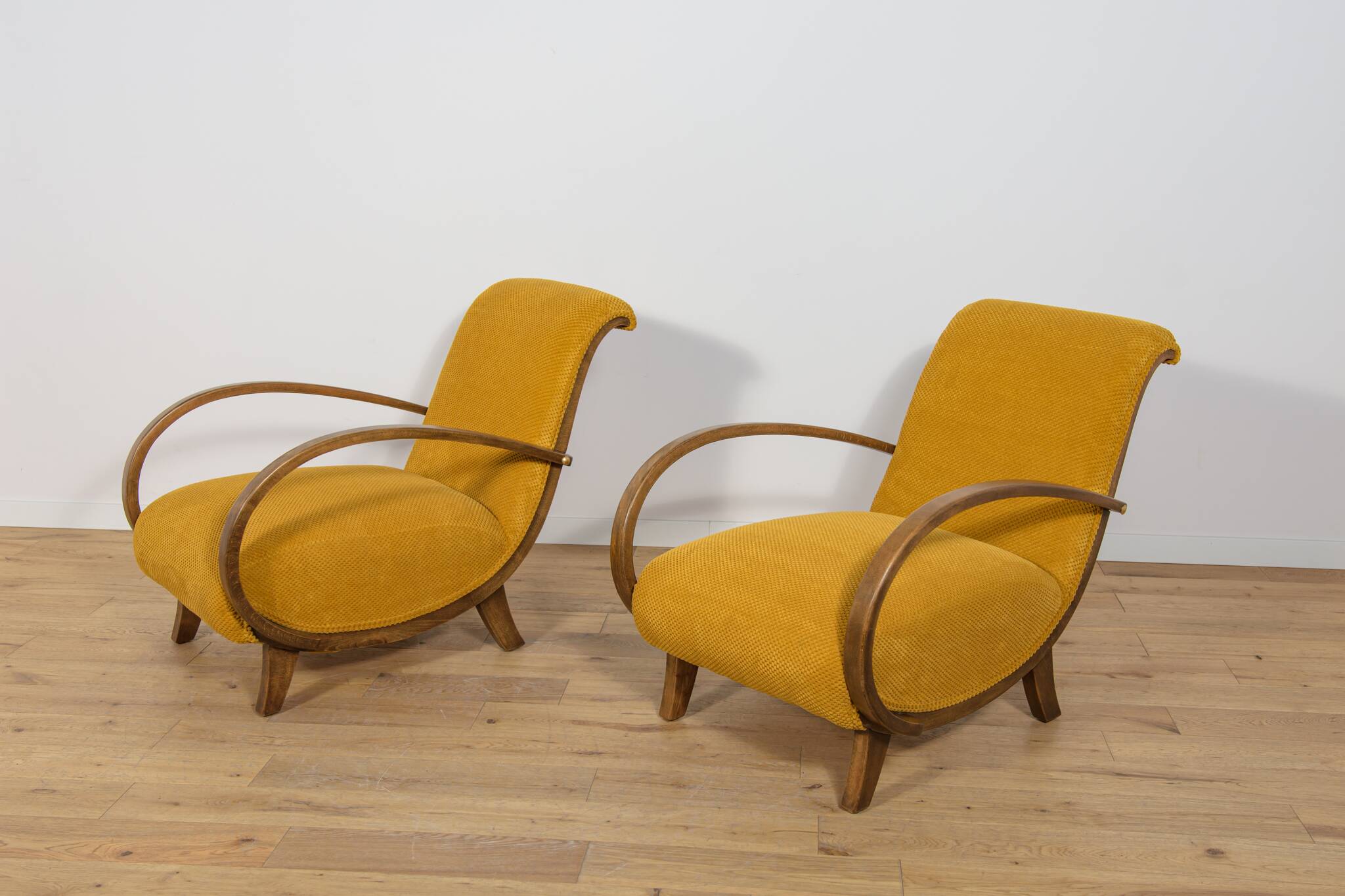 Art Deco  Armchairs , Poland, 1930s, Set of 2