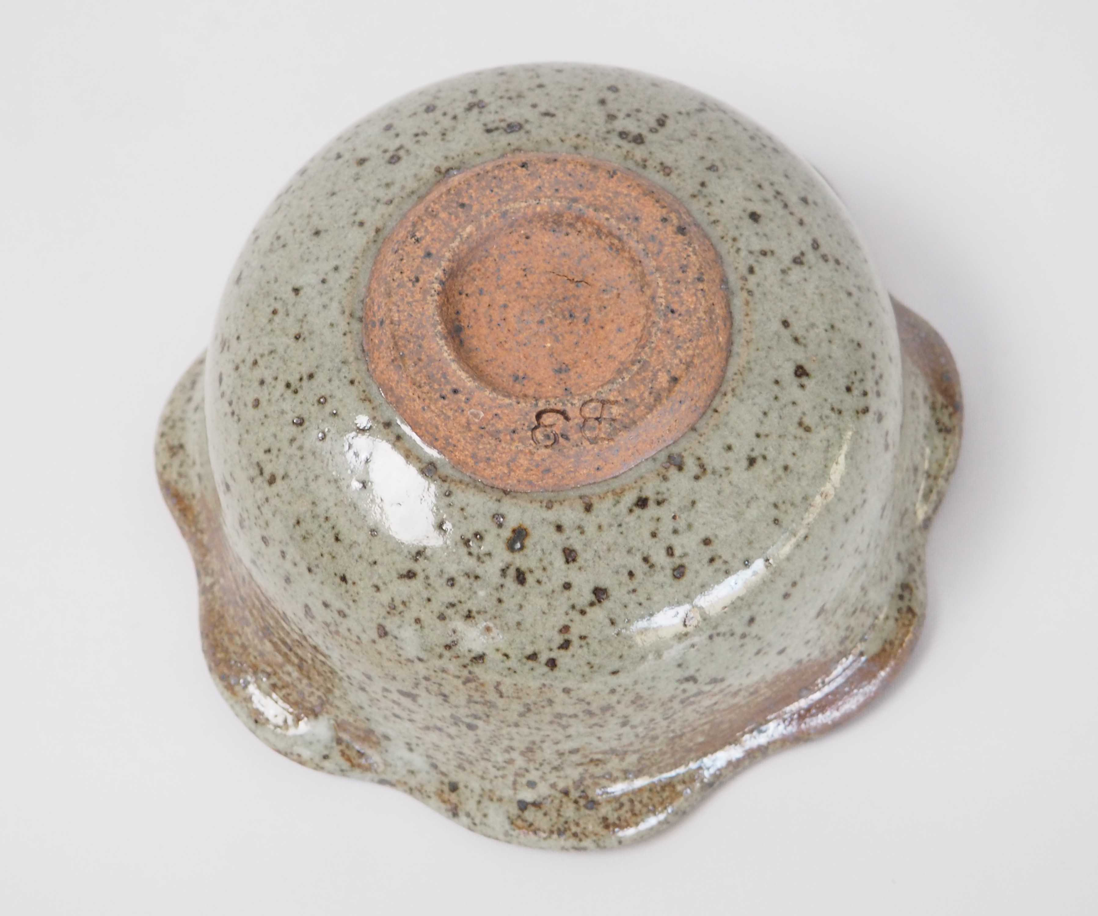 Speckled stoneware ramekin