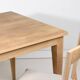 Vintage light oak table