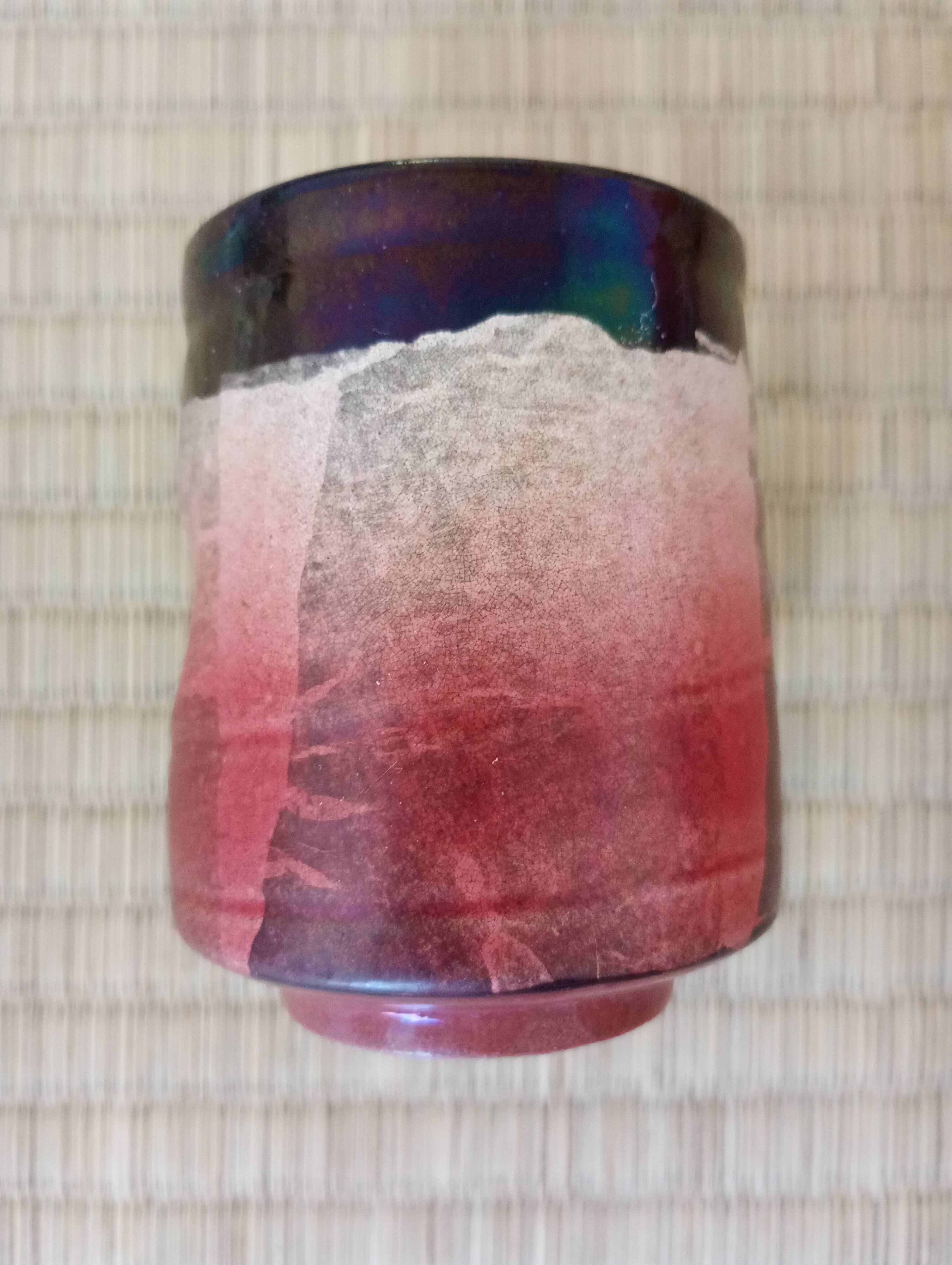 Japanese handmade ceramic teacup