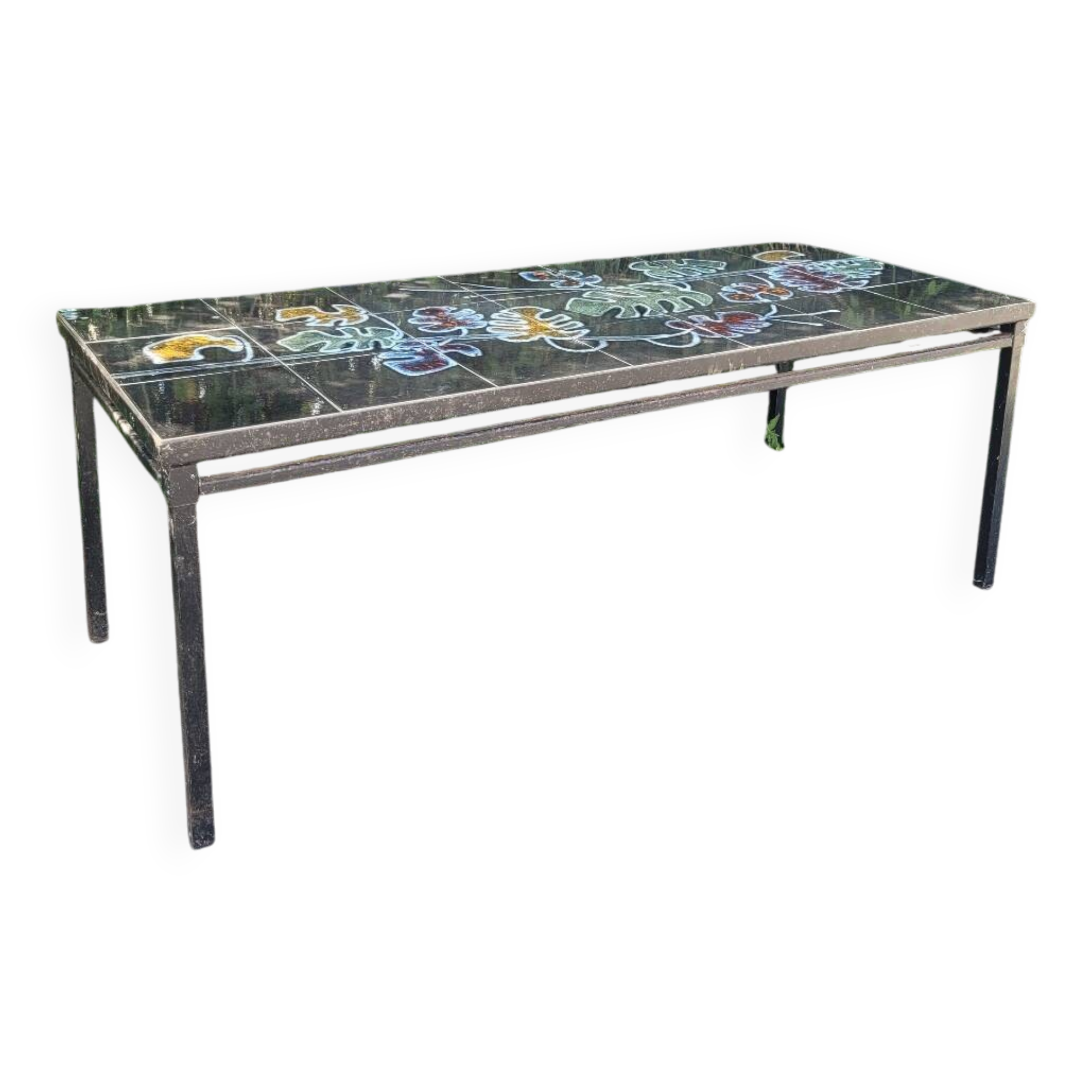 Vintage rectangular coffee table
