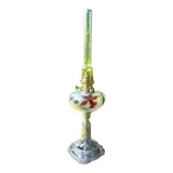 Kerosene lamp with flower pattern