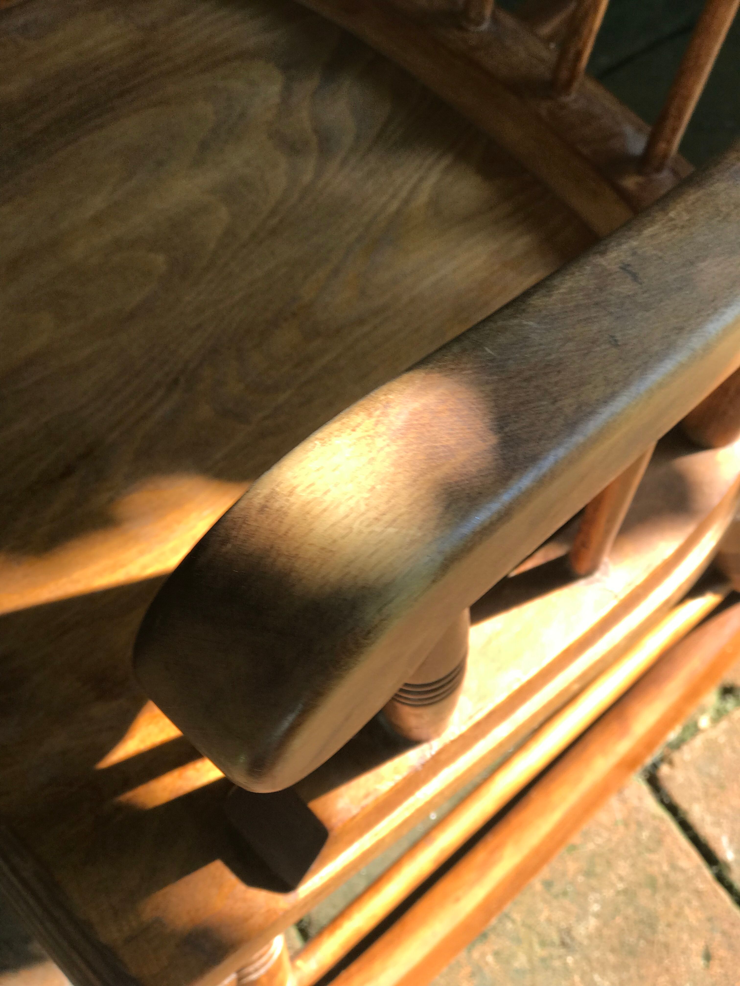 Vintage scandinavian rocking chair