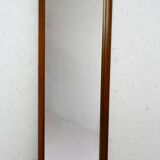 Scandinavian vintage teak mirror, 1950s
