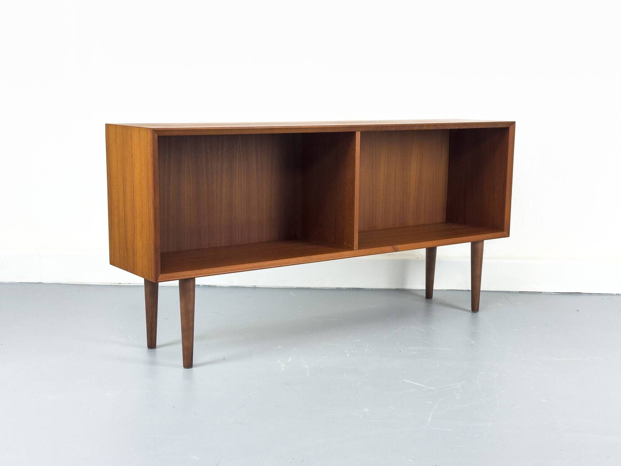 Low Teak Shelf from Brouer Furniture Factory, 1960s