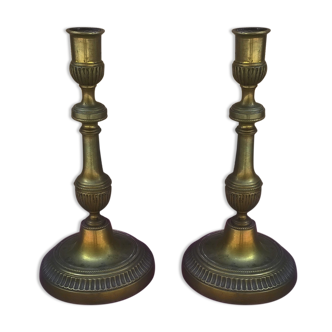 Pair of vintage candlesticks