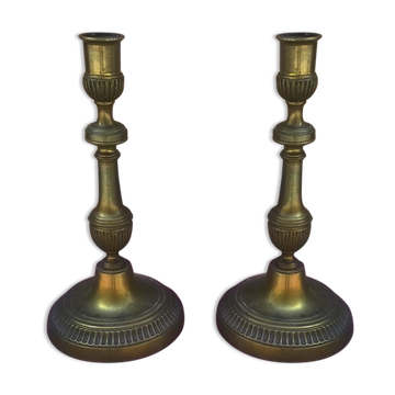 Pair of vintage candlesticks