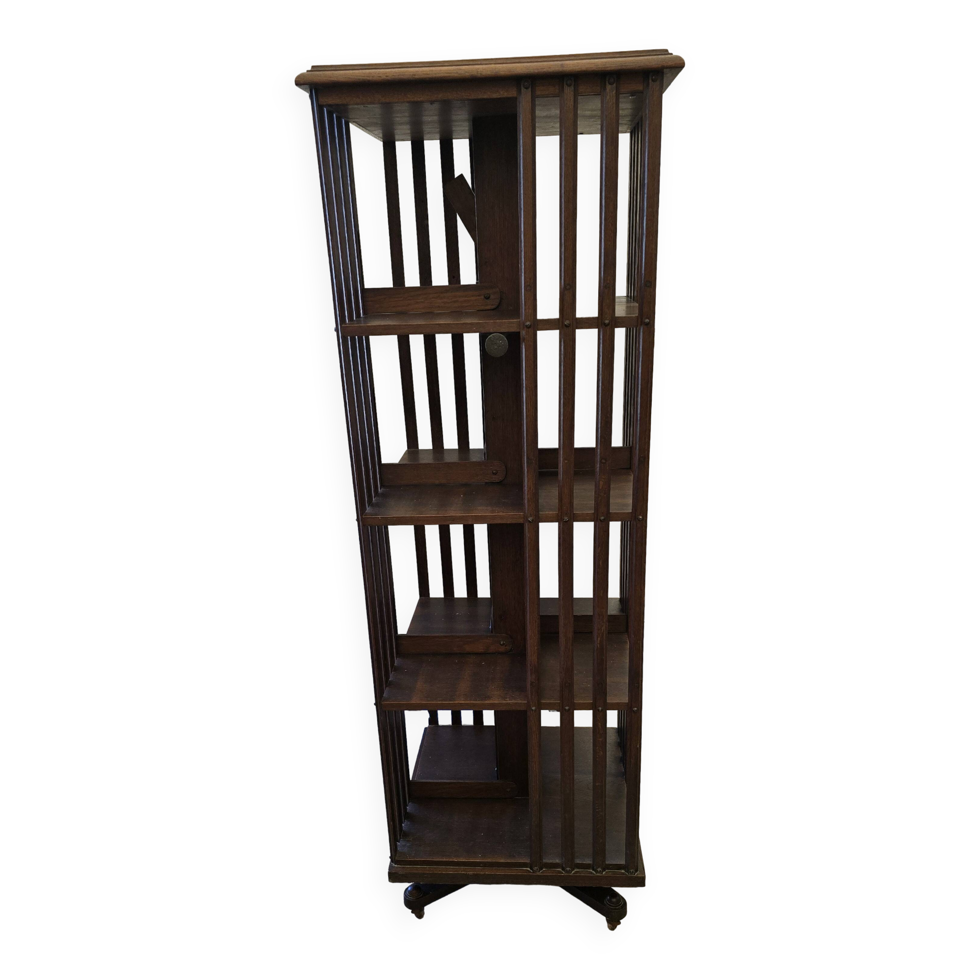 Victorian-era revolving library