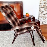 Vintage reclining armchair Lafuma