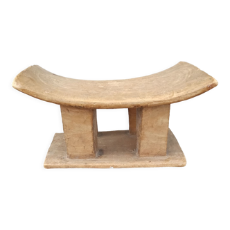 Tabouret ancien en bois art africain ashanti du ghana