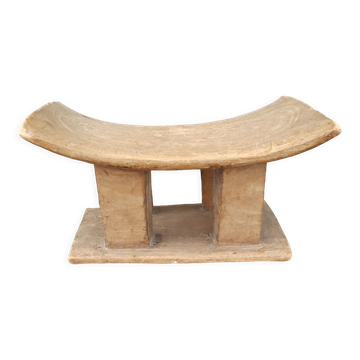 Tabouret ancien en bois art africain ashanti du ghana