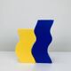 Pair of Asa vases, 80s ceramic, vintage