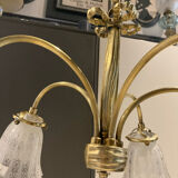 Bronze chandelier 5 branches
