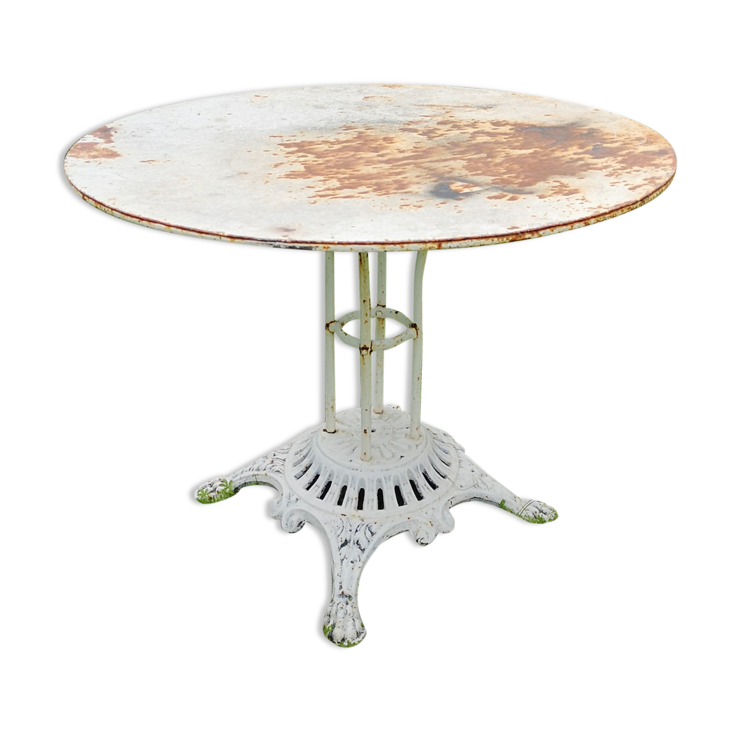 Garden table Napoleon 3 III XIX vintage loft