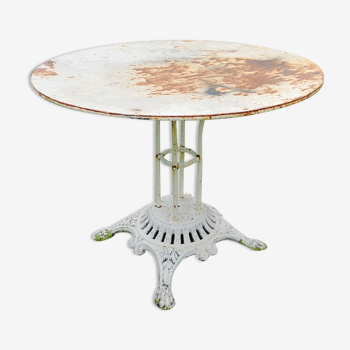 Garden table Napoleon 3 III XIX vintage loft