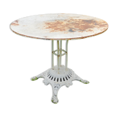 Garden table Napoleon 3 III XIX vintage loft