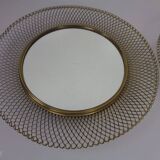 Brass Mirrors, 1960s, Set of 2