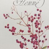 Henné botanical plank