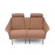 Two-seater canapé in hazelnut boucle, 1950s.