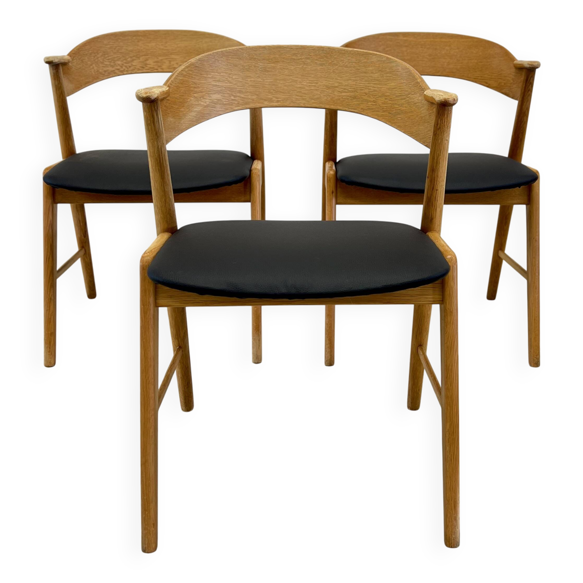 Kai Kristiansen Model 32 Dining Chairs, Korup Møbelfabrik.