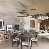 Impressive cloud chandelier mid-century modern of Volksgarten Milchhalle Vienna