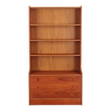 Teak bookcase, Danish design, 1960s, production: Denmark