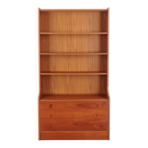 Teak bookshelf, Danish design, 1960s, production: Denmark