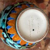 Vintage ceramic vase Cerart Monaco