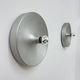 Mid-century design disc lamp, 1970s attributed to Charlotte Perriand for Les Arcs, set of 2