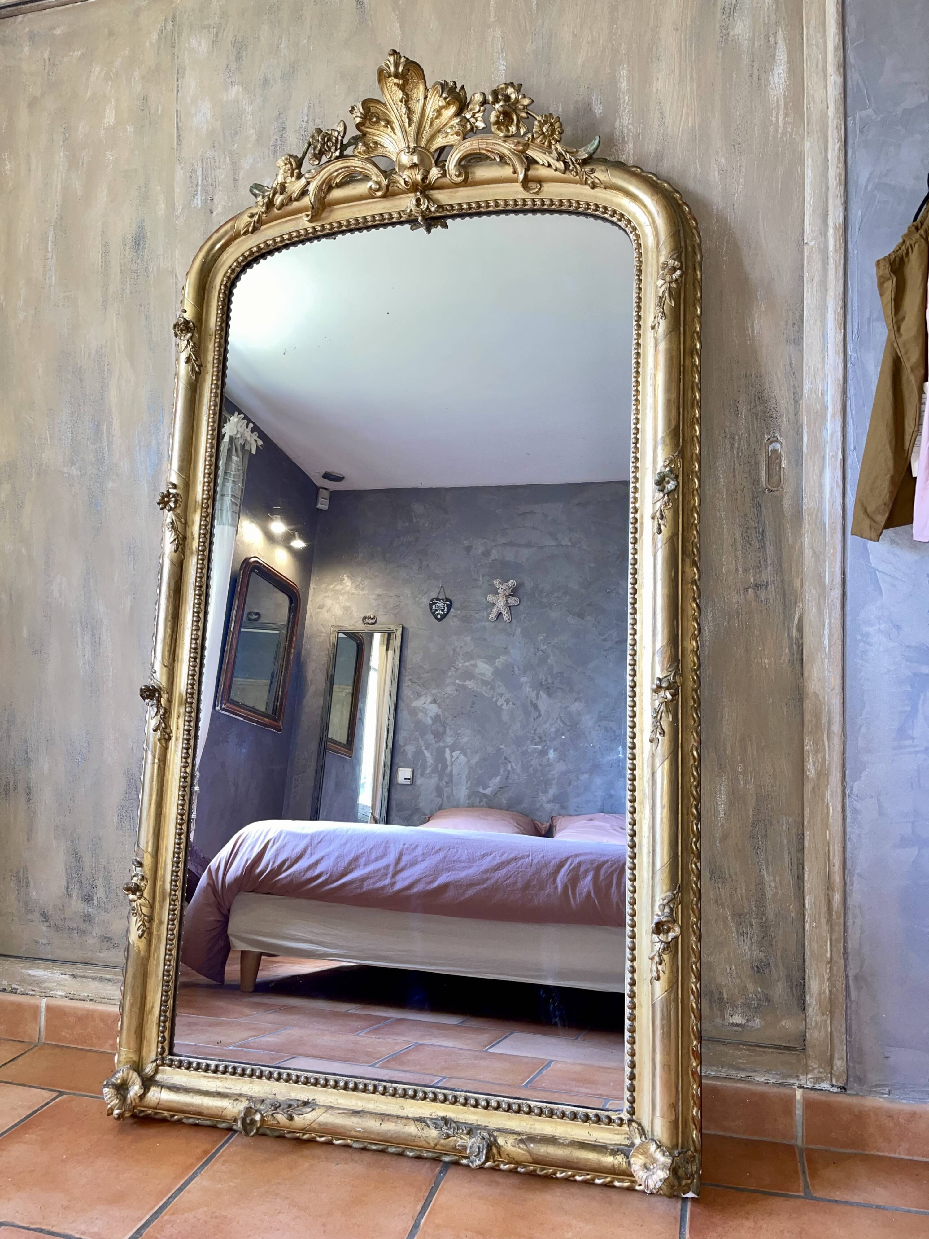 Louis XV style mirror