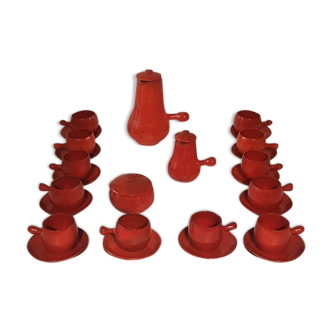 Charles Voltz ceramic coffee service 50/60s
