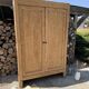 Renovated solid wood wardrobe