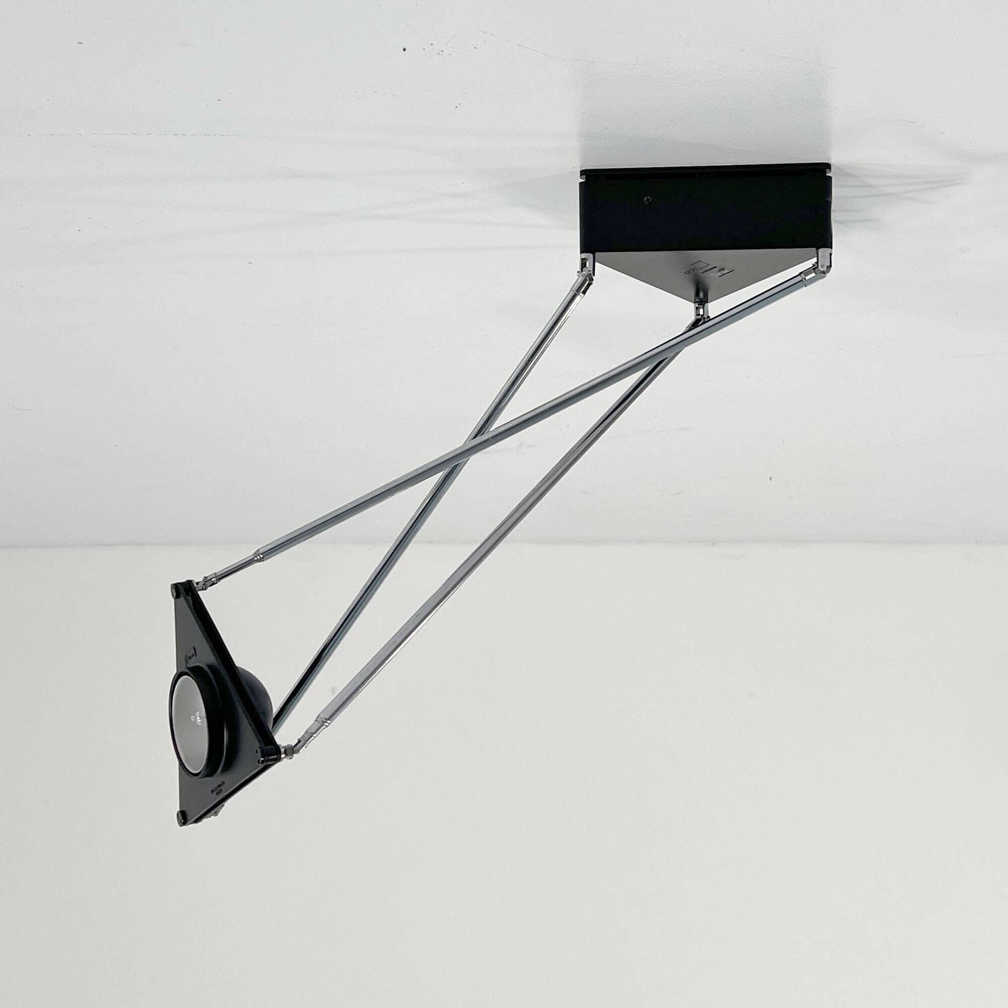 Kandido Articulated Ceiling Lamp by Ferdinand Alexander Porsche for Luci, 1980