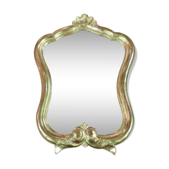 Miroir doré vintage 31x41cm