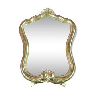 Vintage golden mirror 31x41cm