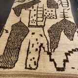 tapis Azilal , Berbere, ANcient et original du Maroc